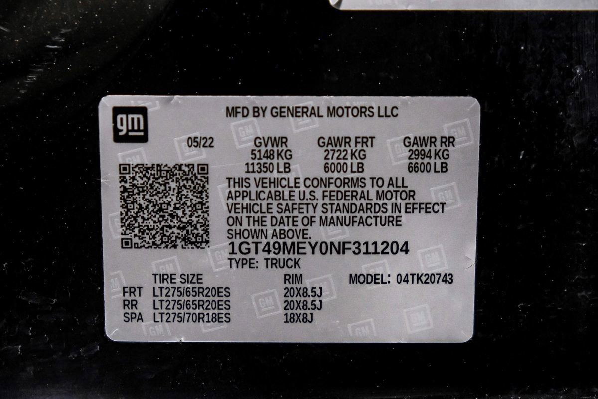 Used 2022 GMC Sierra 2500 SLE w/ SLE Value Package; image 61