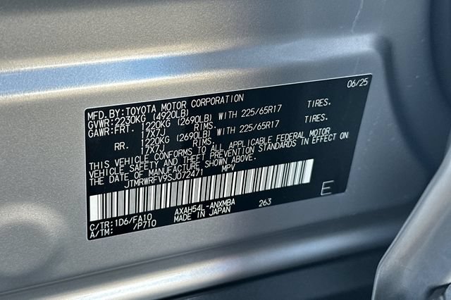 Certified 2025 Toyota RAV4 XLE w/ Convenience Package AWD/4WD image 35