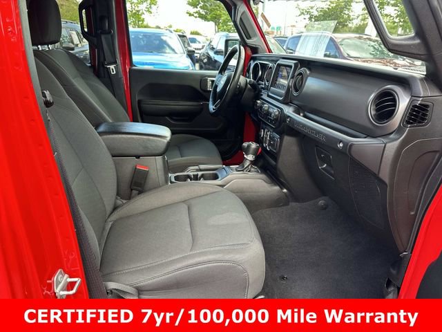 Certified 2022 Jeep Wrangler Unlimited Sport AWD/4WD image 10