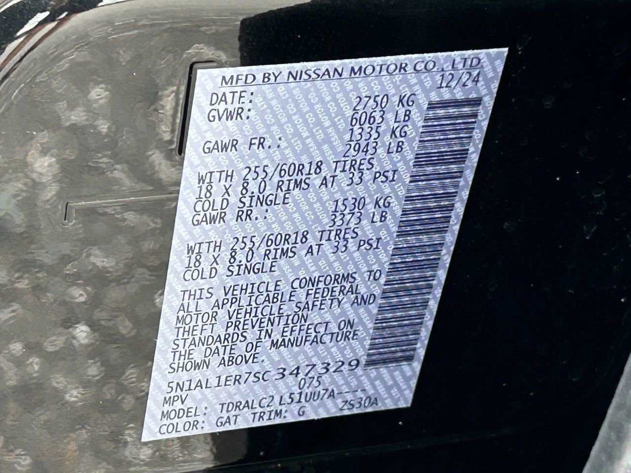 Certified 2025 INFINITI QX60 Pure image 38