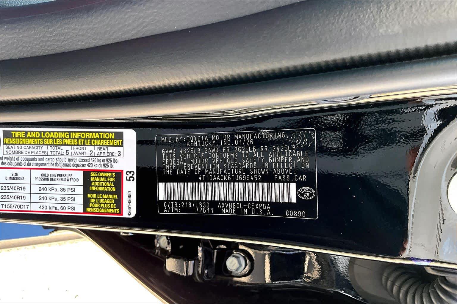 Used 2026 Toyota Camry XSE w/ Premium Plus Package FWD image 37