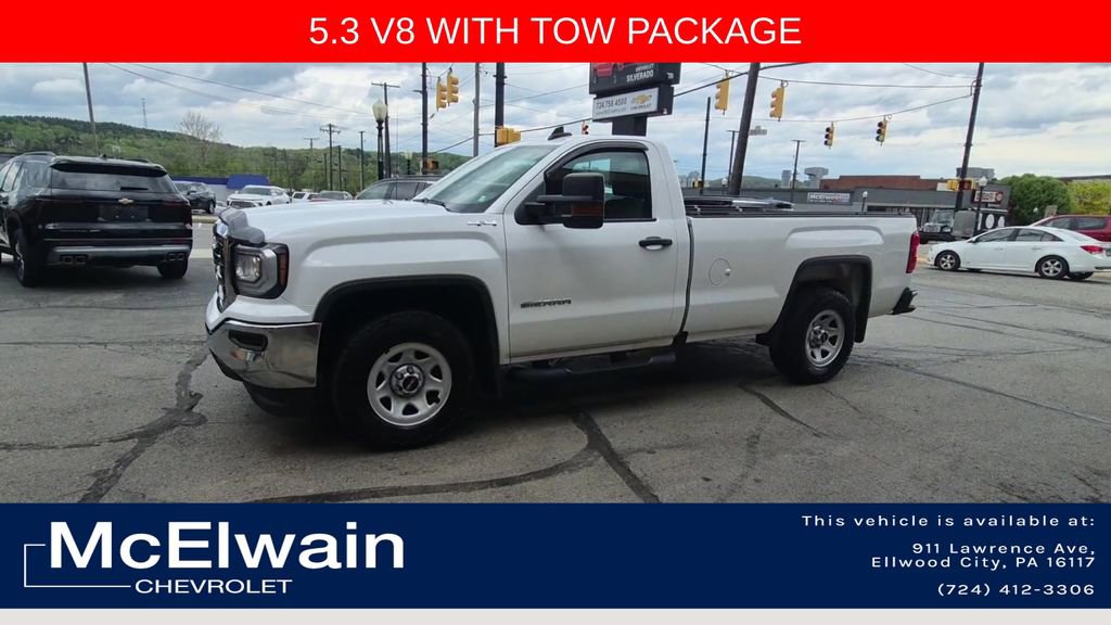 Used 2017 GMC Sierra 1500 4x4 Regular Cab w/ Sierra Convenience Package image 6