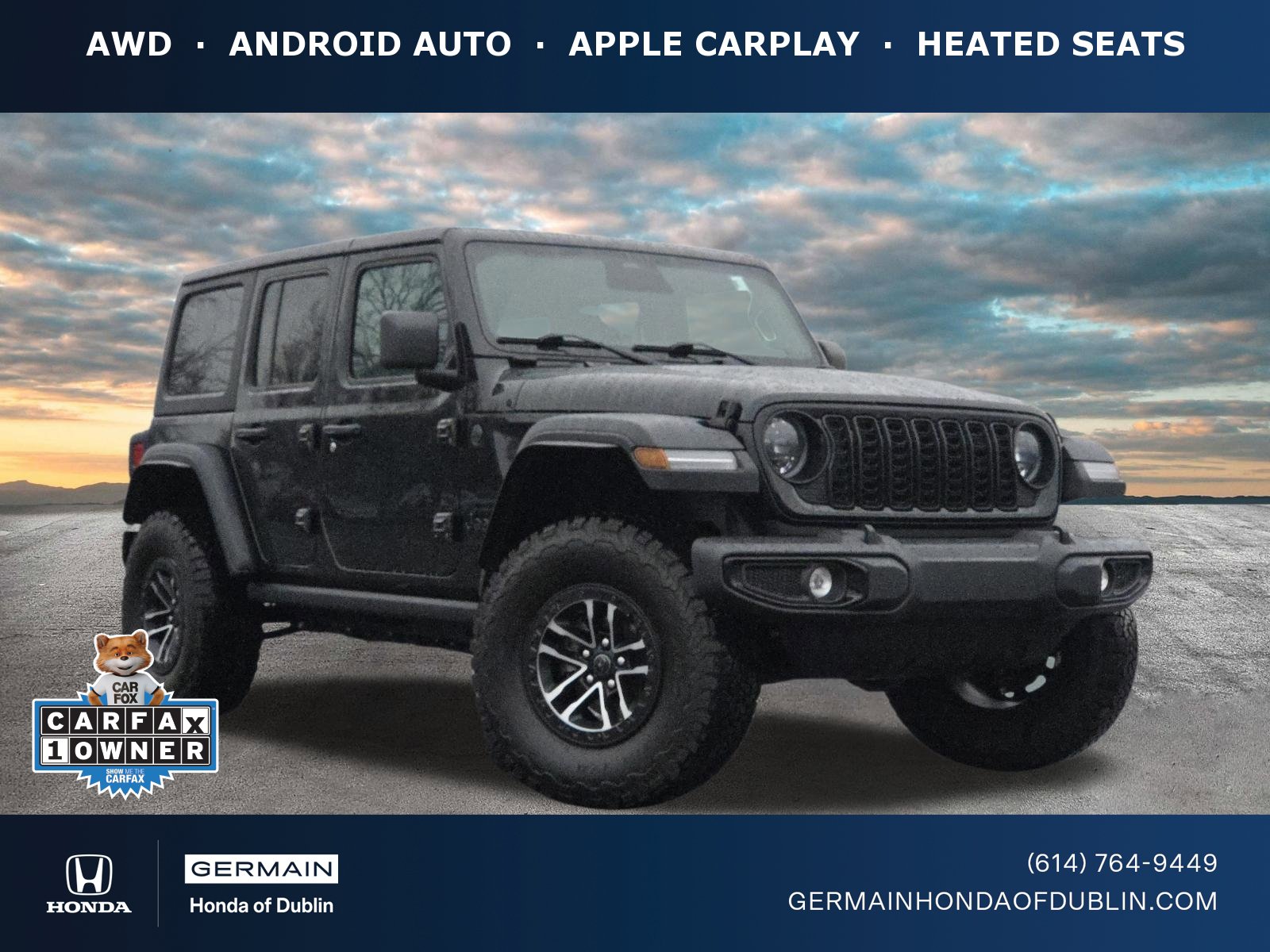 Used 2025 Jeep Wrangler Unlimited Sport