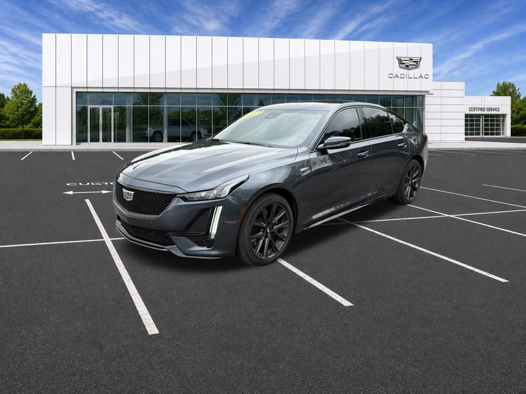 Certified 2022 Cadillac CT5 V w/ Cold Weather Package AWD/4WD image 1