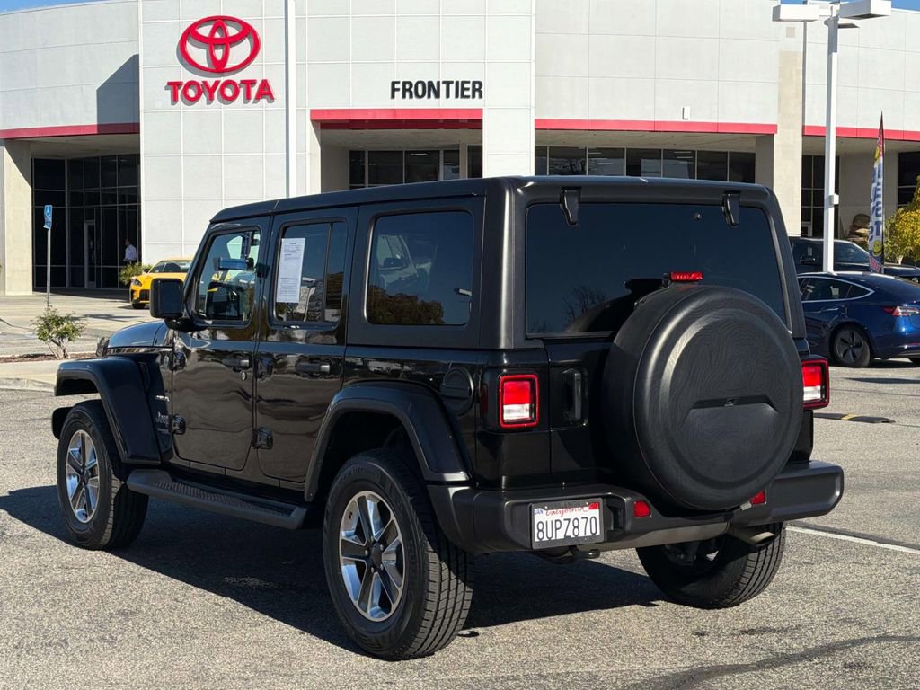 Used 2021 Jeep Wrangler Unlimited Sahara image 5