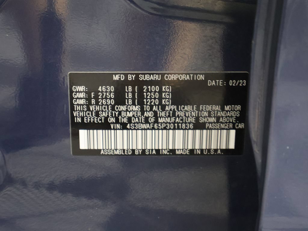 Used 2023 Subaru Legacy Premium AWD/4WD image 50