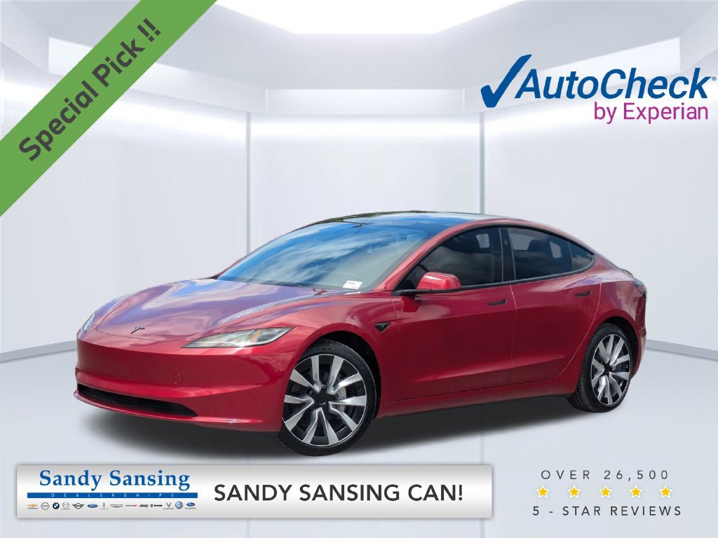 Used 2025 Tesla Model 3 Long Range RWD image 1