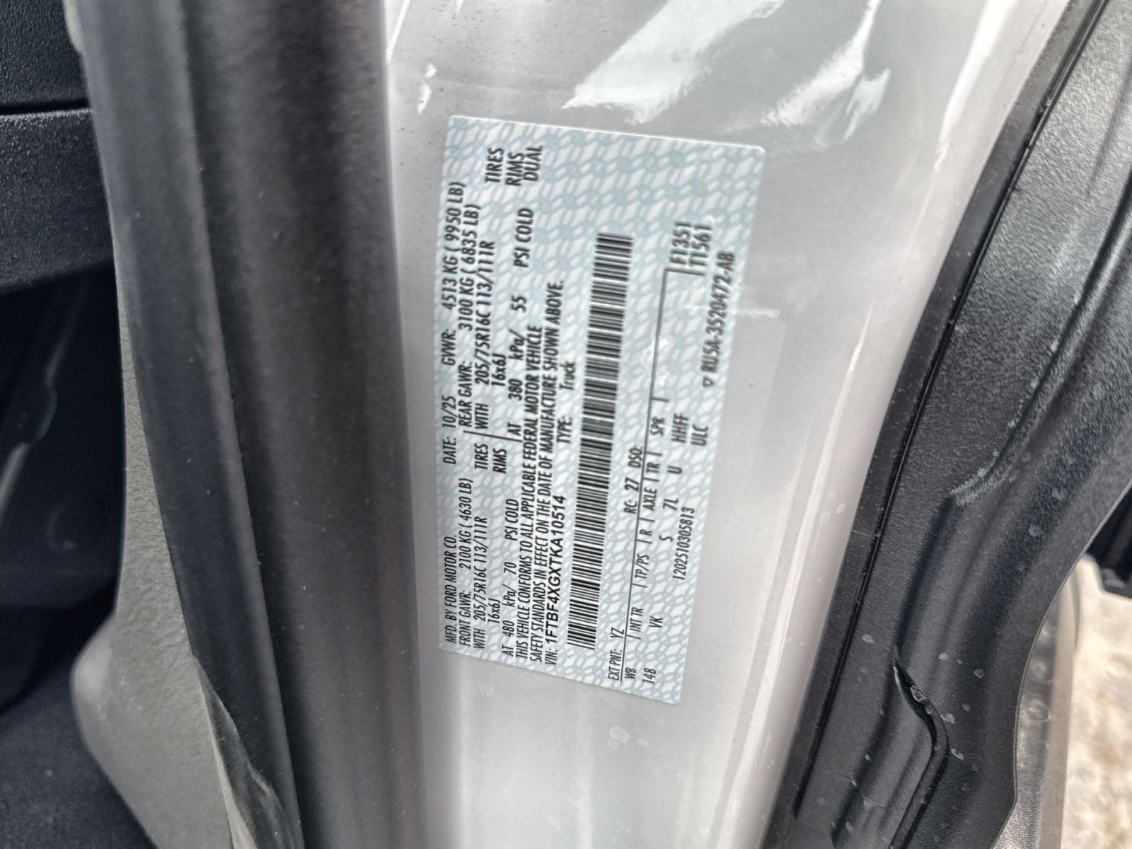 New 2026 Ford Transit 350 148 High Roof Extended DRW w/ Load Area Protection Package image 42