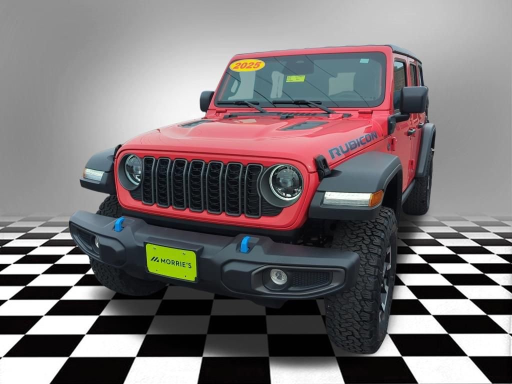 Used 2025 Jeep Wrangler Unlimited Rubicon 4xe w/ Safety Group image 3