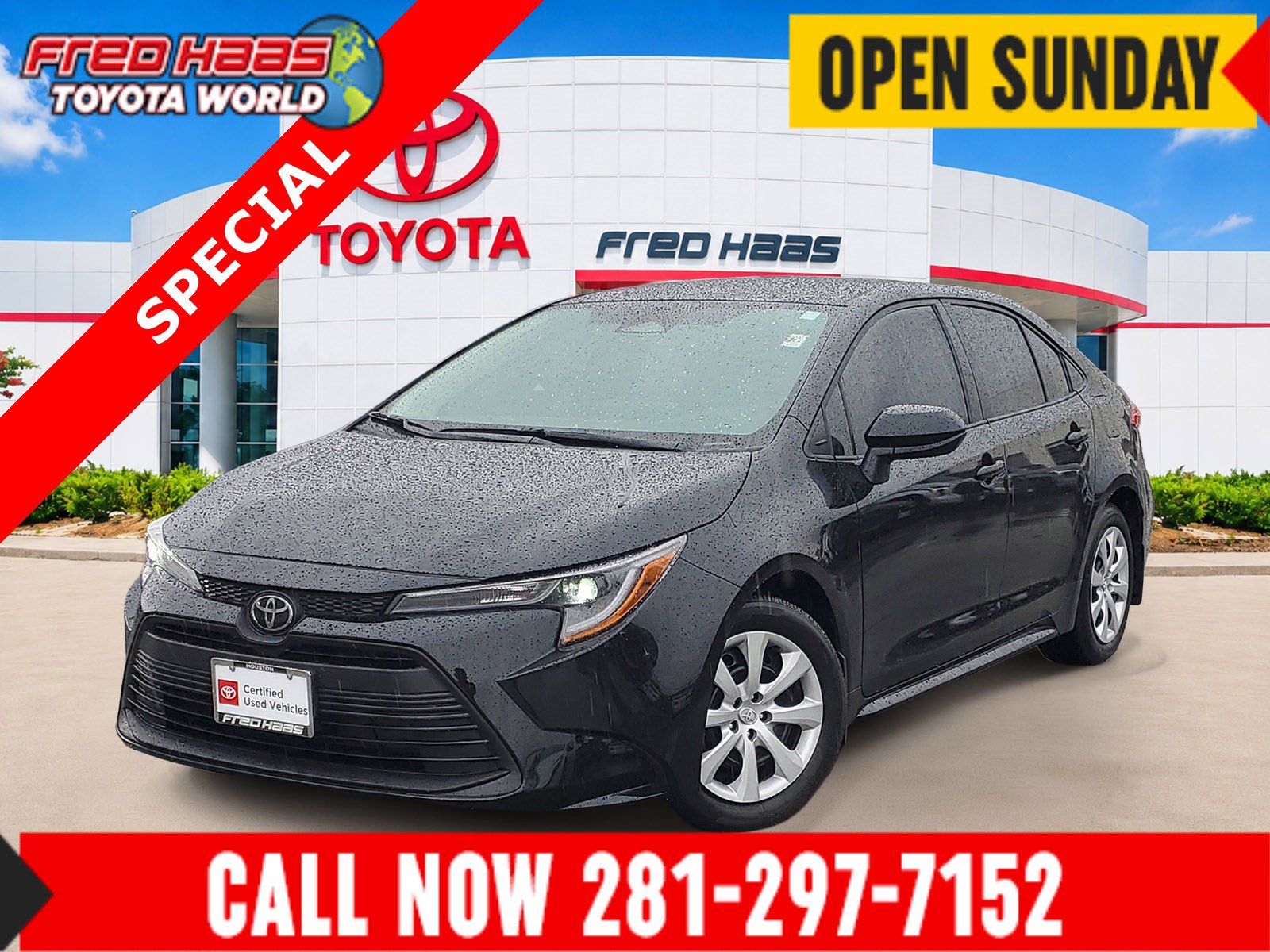 Certified 2026 Toyota Corolla LE FWD image 1