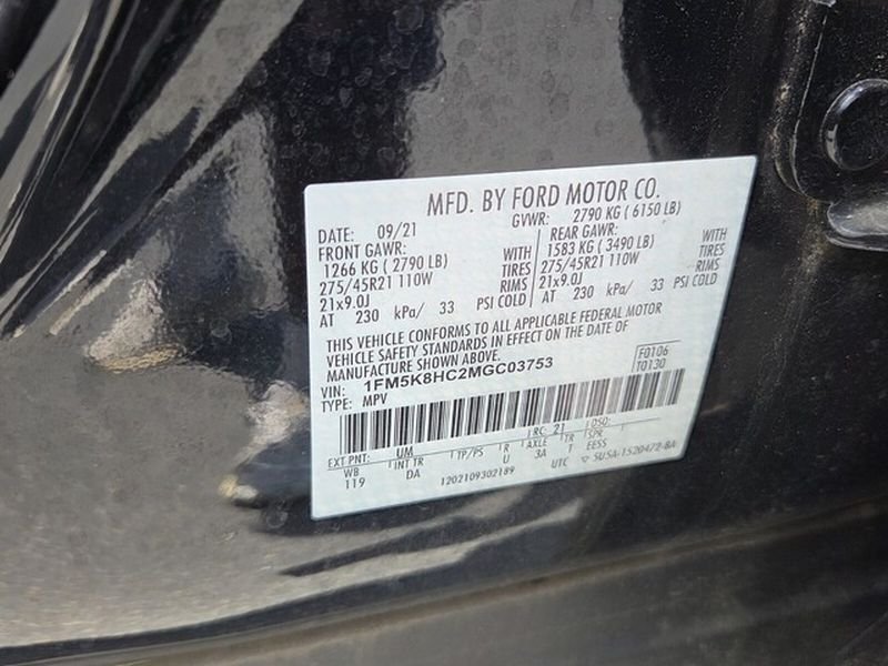 Used 2021 Ford Explorer Platinum w/ Equipment Group 601A AWD/4WD image 7