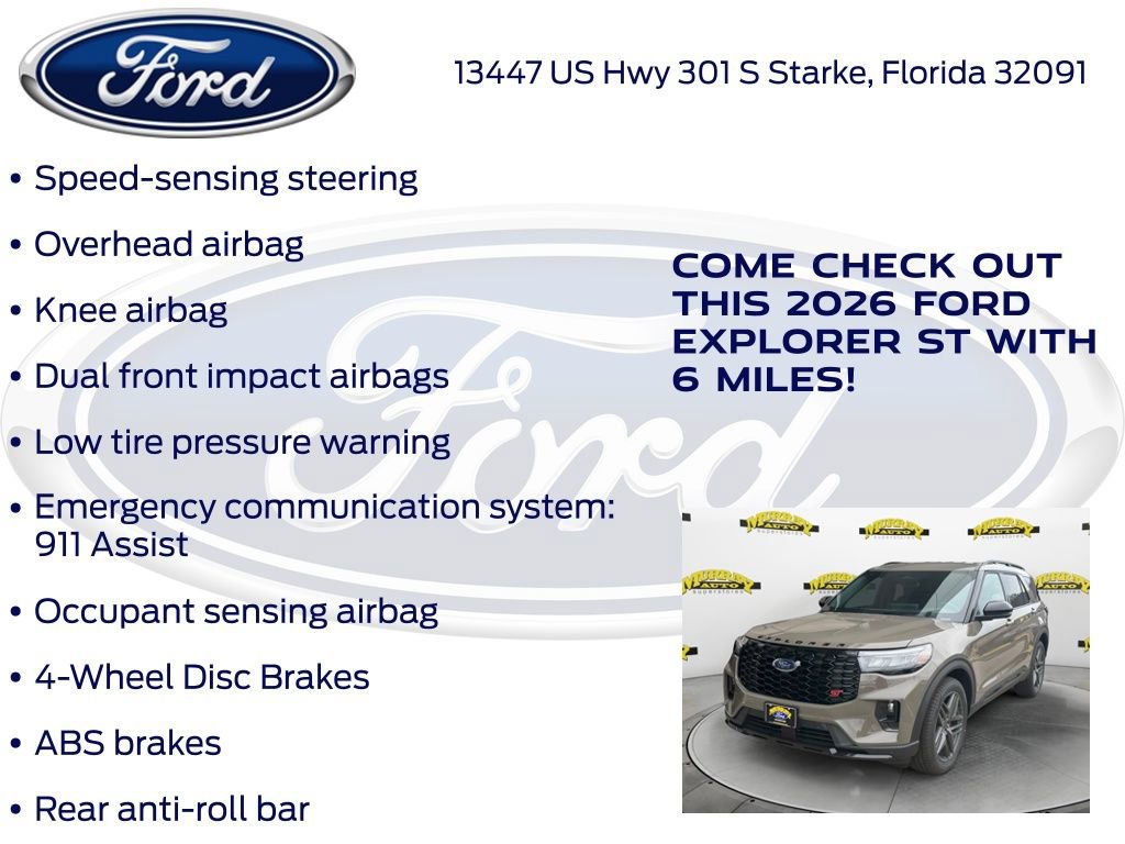 New 2026 Ford Explorer ST image 25