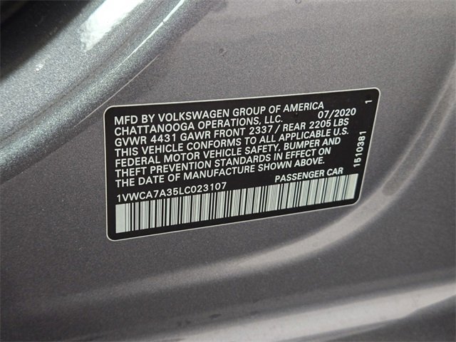 Used 2020 Volkswagen Passat 2.0T SEL image 30