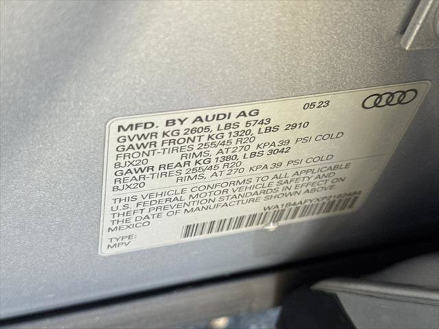 Certified 2023 Audi SQ5 Premium Plus w/ Premium Plus Package AWD/4WD image 40