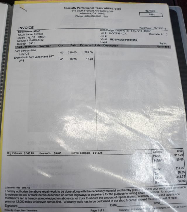 Used 2000 Dodge Viper GTS RWD image 59