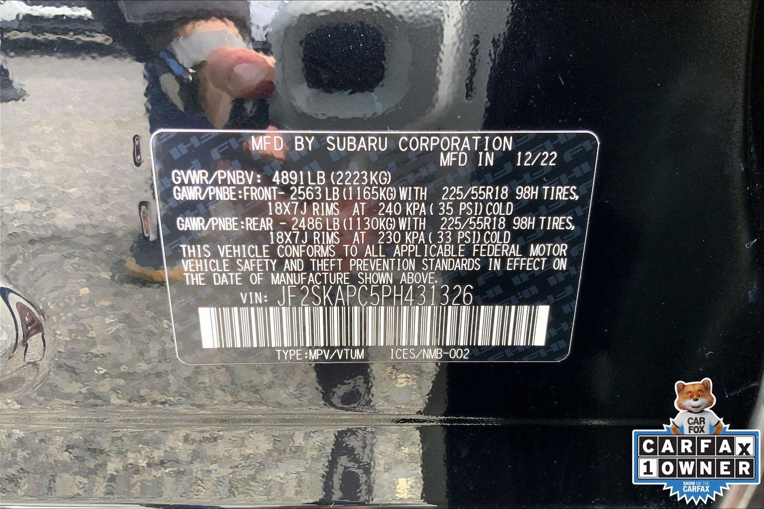 Certified 2023 Subaru Forester Limited image 33