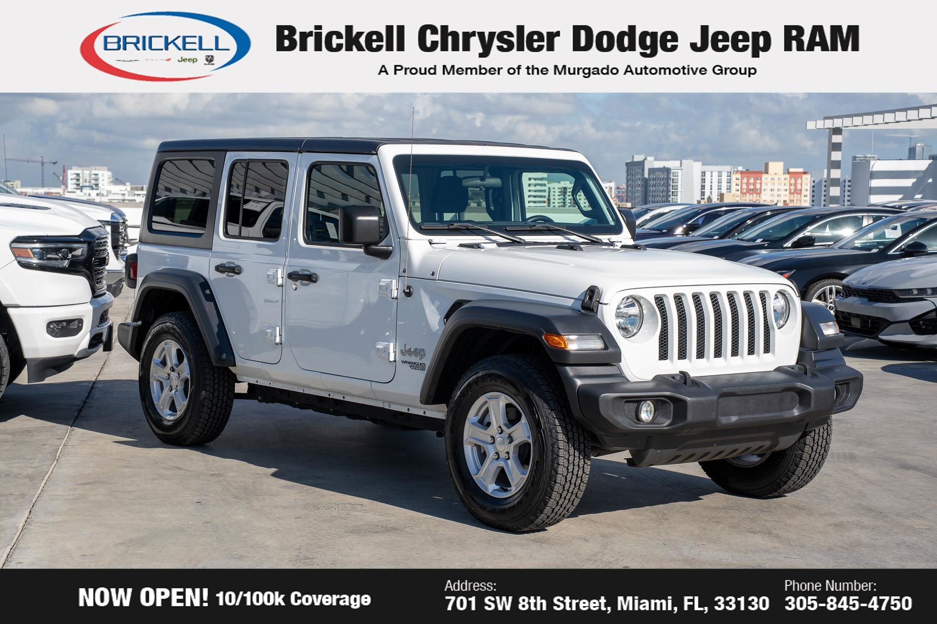 Used 2020 Jeep Wrangler Unlimited Sport S image 3