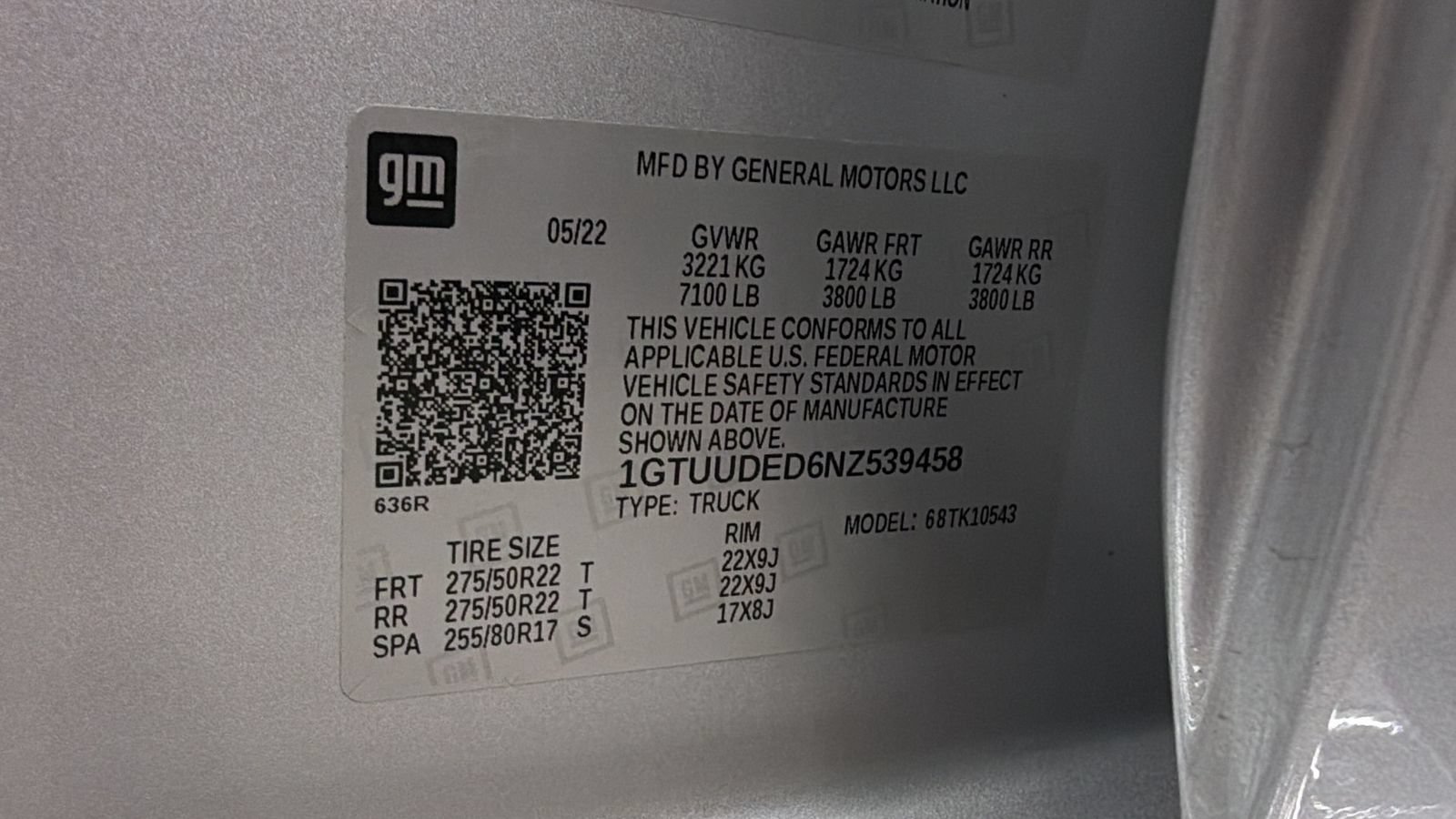 Used 2022 GMC Sierra 1500 SLT w/ SLT Convenience Package AWD/4WD image 45