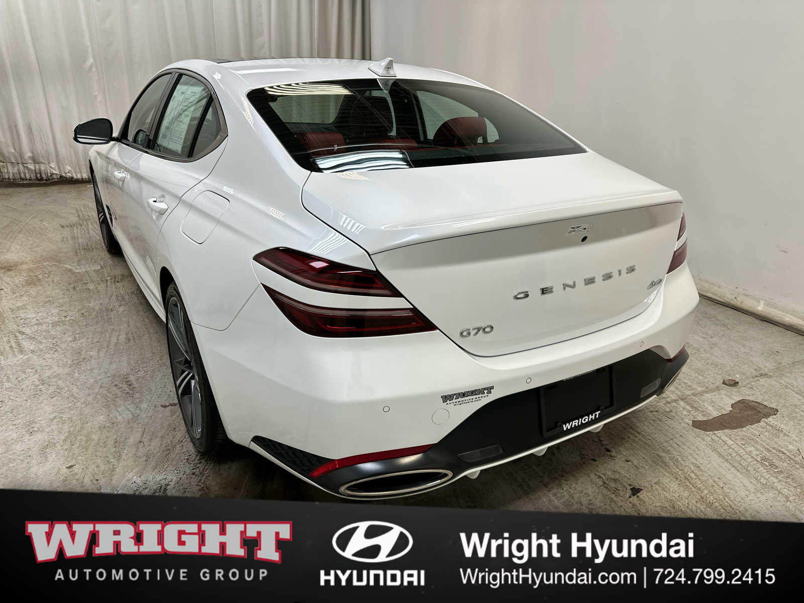 Certified 2025 Genesis G70 2.5T w/ Sport Prestige Package image 4