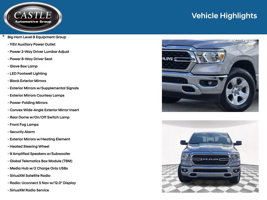 Used 2023 RAM 1500 Big Horn AWD/4WD image 8