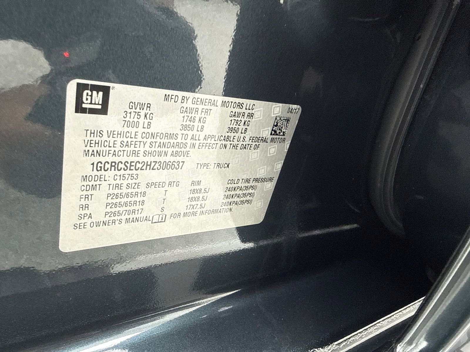 Used 2017 Chevrolet Silverado 1500 LTZ RWD image 53