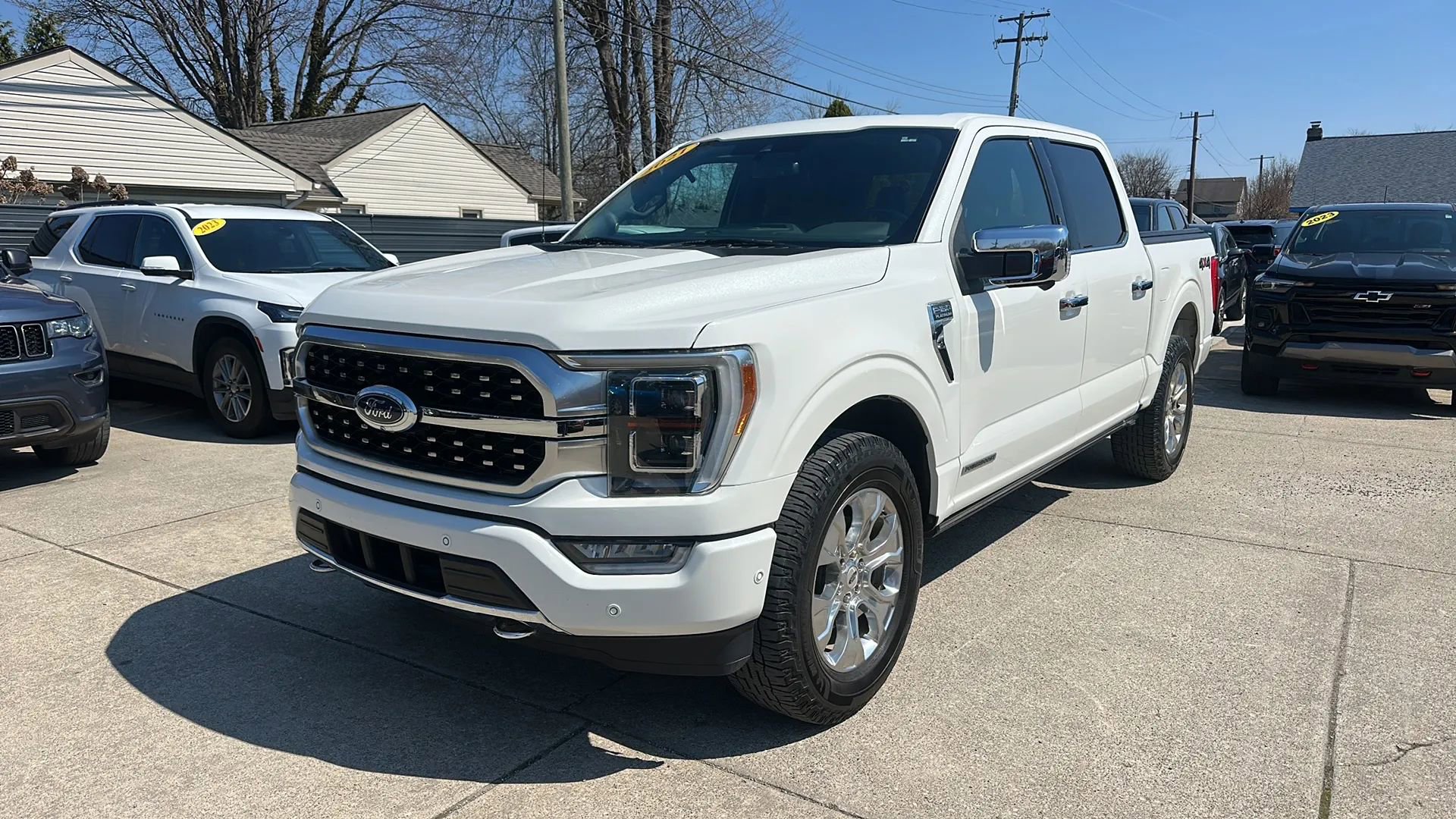 Used 2021 Ford F150 Platinum w/ Equipment Group 701A High AWD/4WD image 1