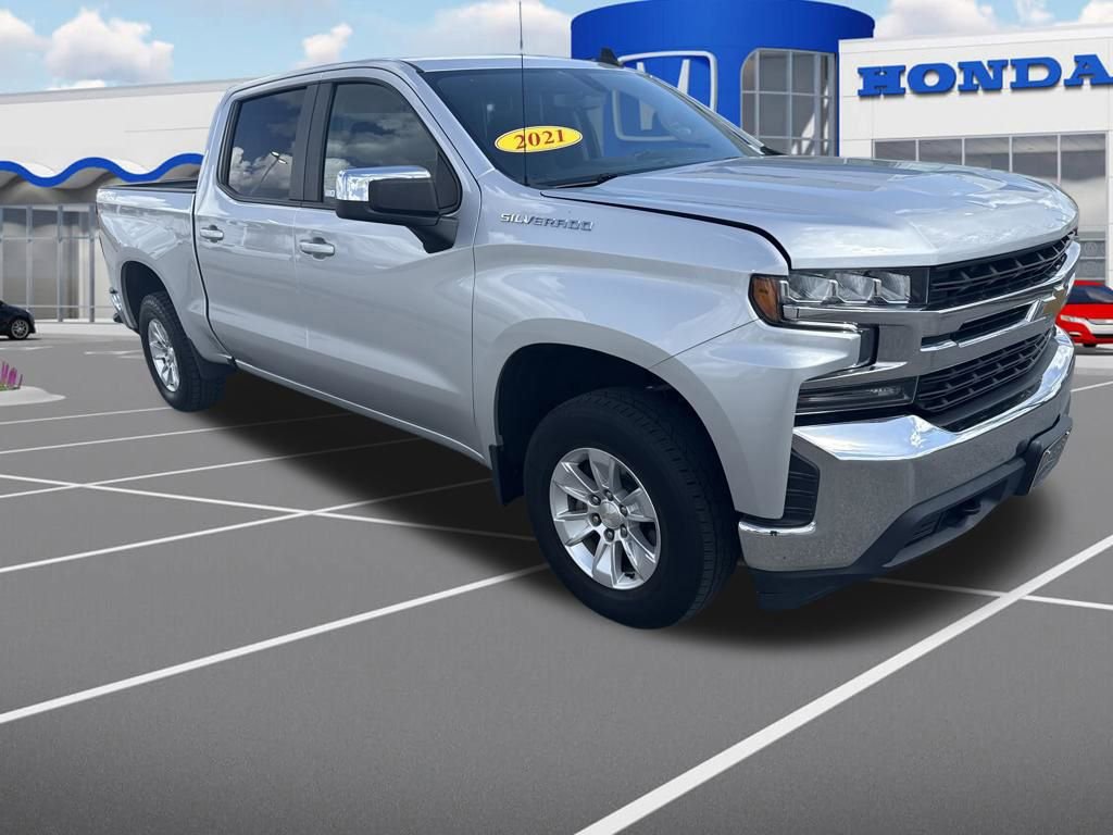 Used 2021 Chevrolet Silverado 1500 LT w/ Bed Protection Package AWD/4WD image 1