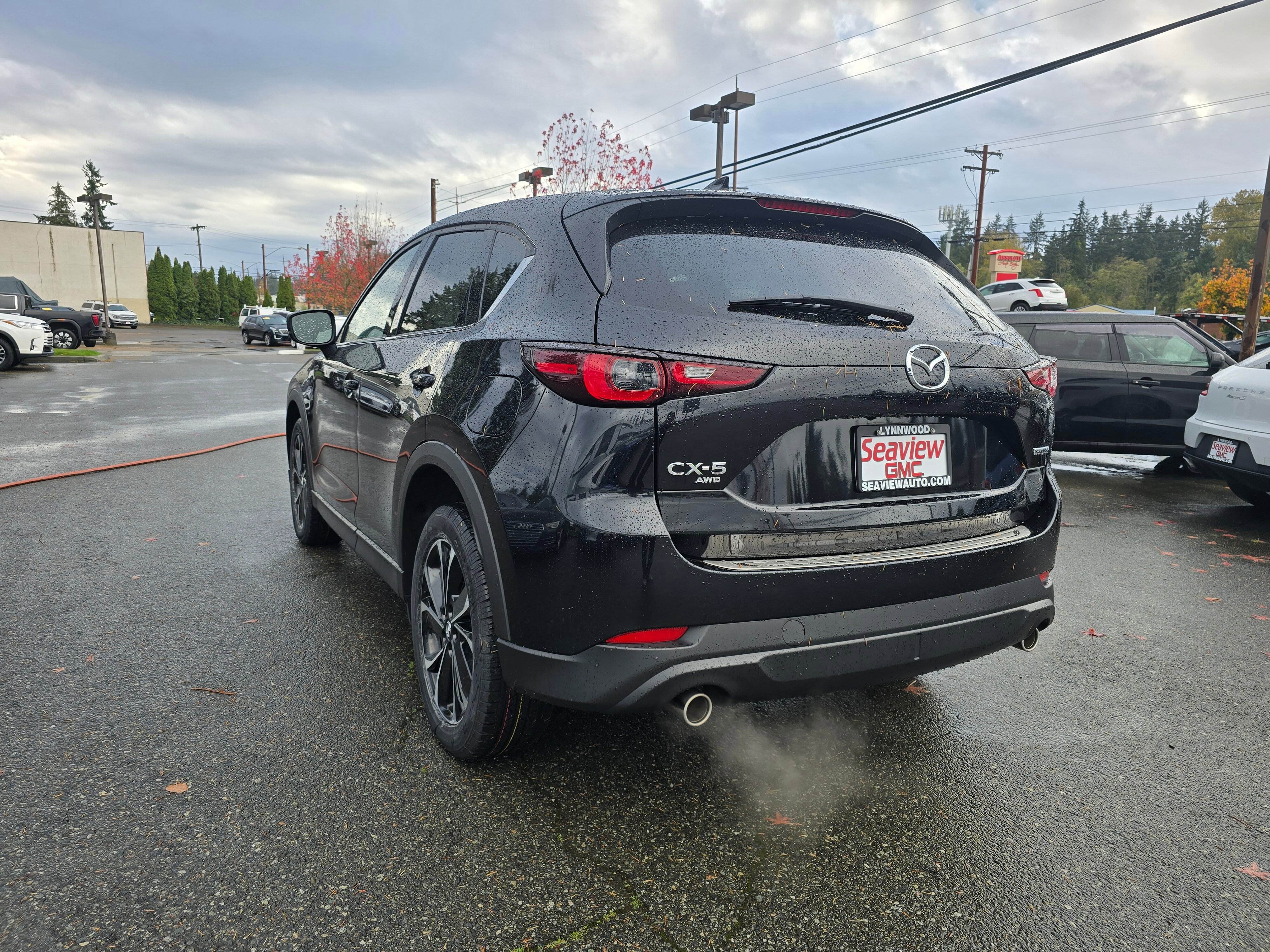 Used 2022 MAZDA CX-5 AWD 2.5 S w/ Premium Package image 5