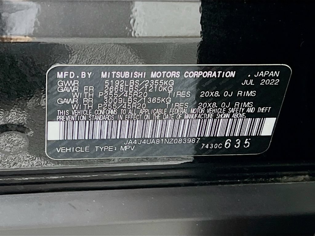 Used 2022 Mitsubishi Outlander SE AWD/4WD image 37