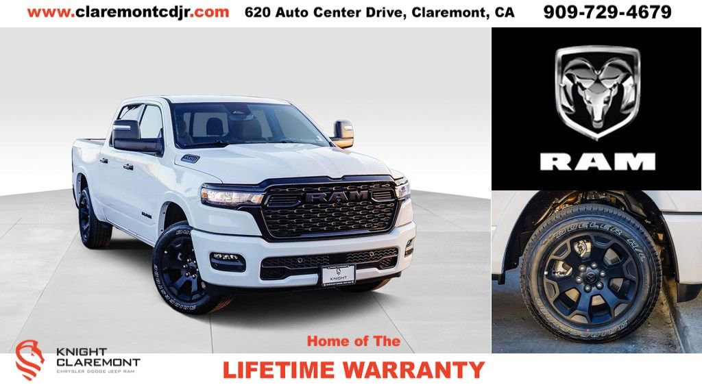 New 2025 RAM 1500 4x4 Crew Cab