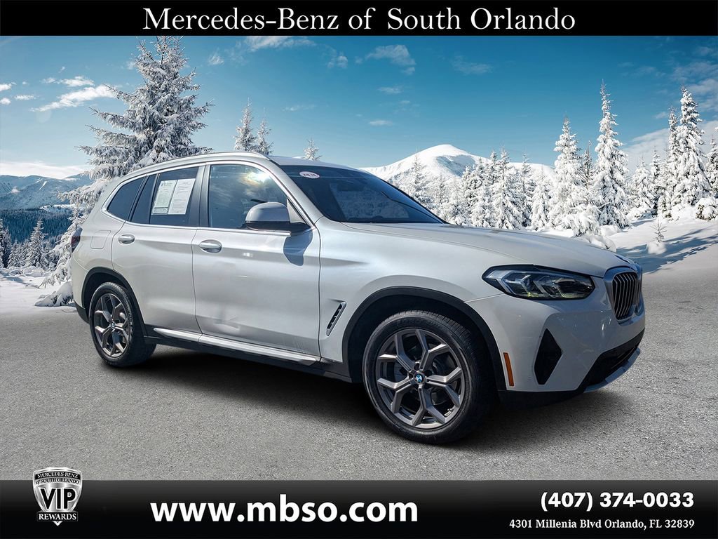 Used 2022 BMW X3 sDrive30i w/ Premium Package 2