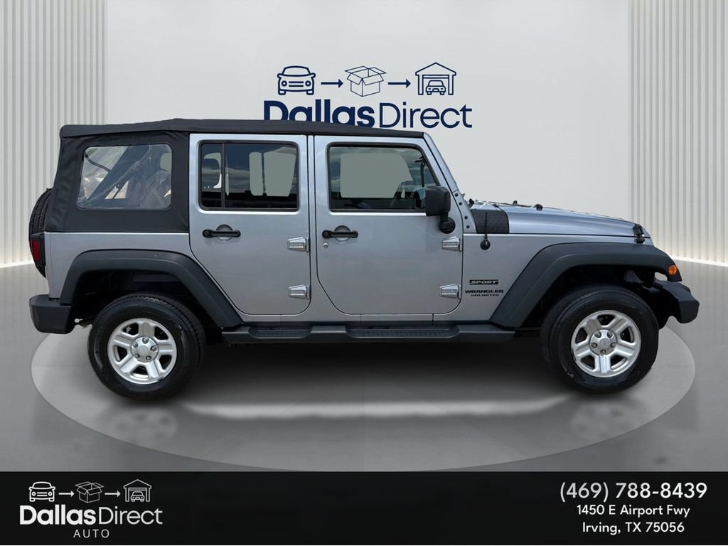 Used 2017 Jeep Wrangler Unlimited Sport w/ Connectivity Group AWD/4WD image 5