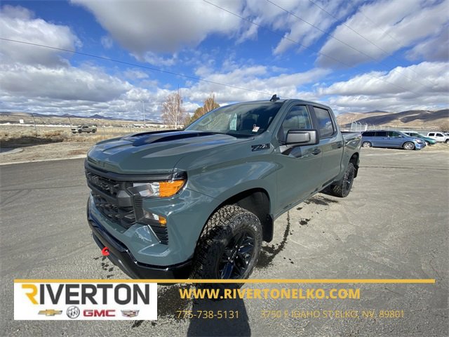 New 2026 Chevrolet Silverado 1500 Custom Trail Boss w/ LPO, Dark Essentials Package