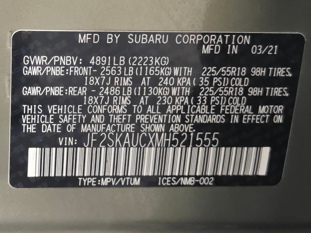 Used 2021 Subaru Forester Limited w/ Popular Package #3 AWD/4WD image 57