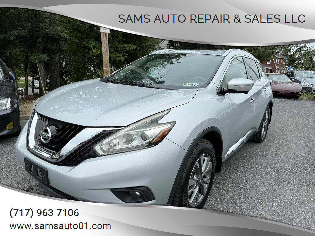 Used 2015 Nissan Murano SL w/ SL Technology Package