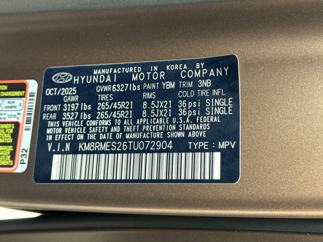 New 2026 Hyundai Palisade Calligraphy image 30