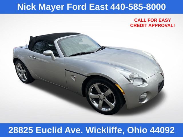 Used 2007 Pontiac Solstice Convertible w/ Premium Package