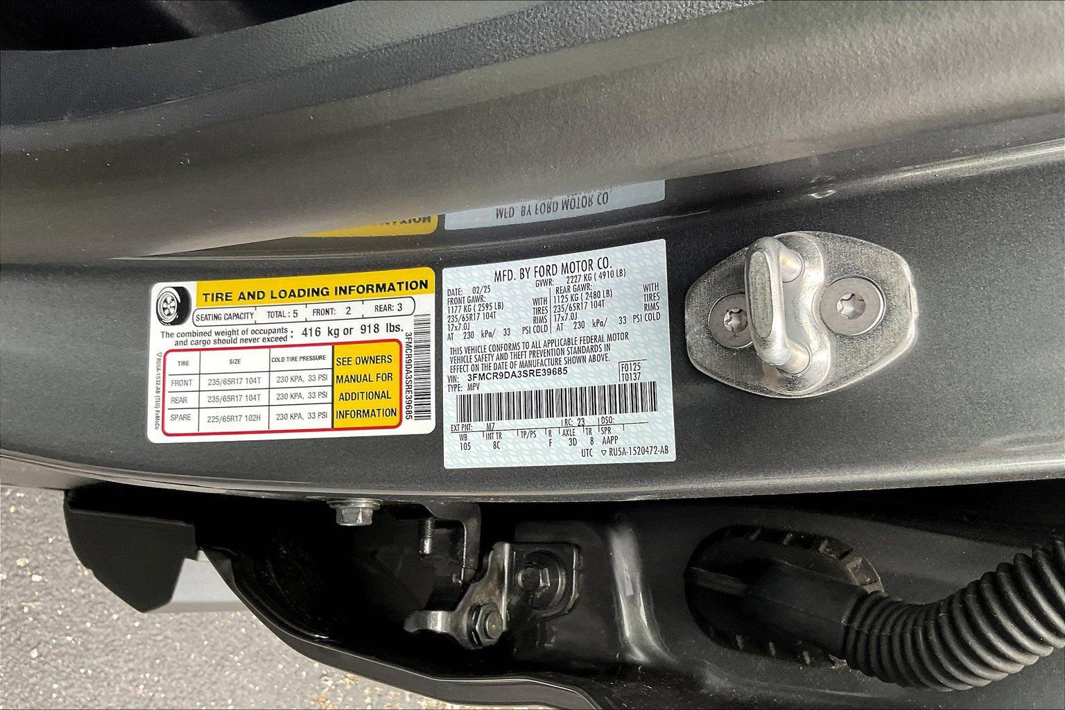 New 2025 Ford Bronco Sport Badlands w/ Sasquatch Badlands Package image 17