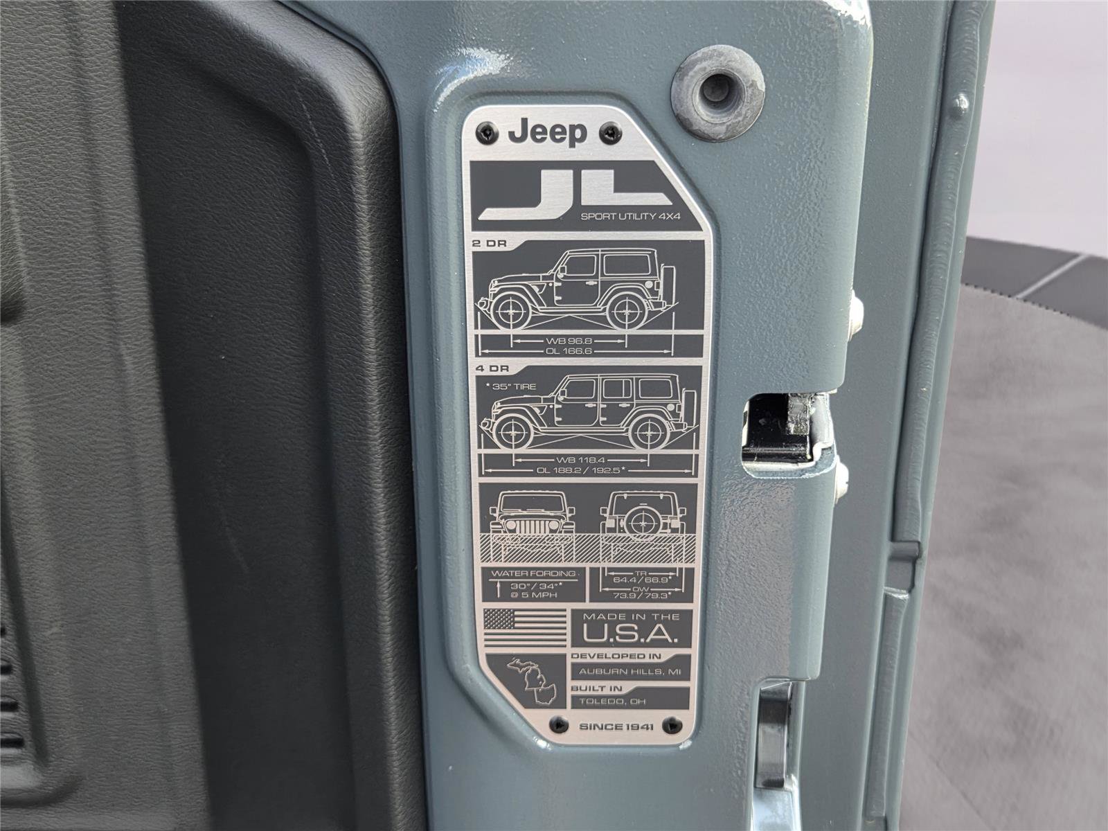 New 2026 Jeep Wrangler Sport S image 29