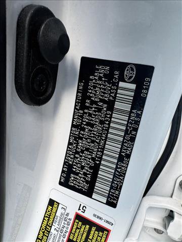 Used 2019 Toyota Camry LE FWD image 22