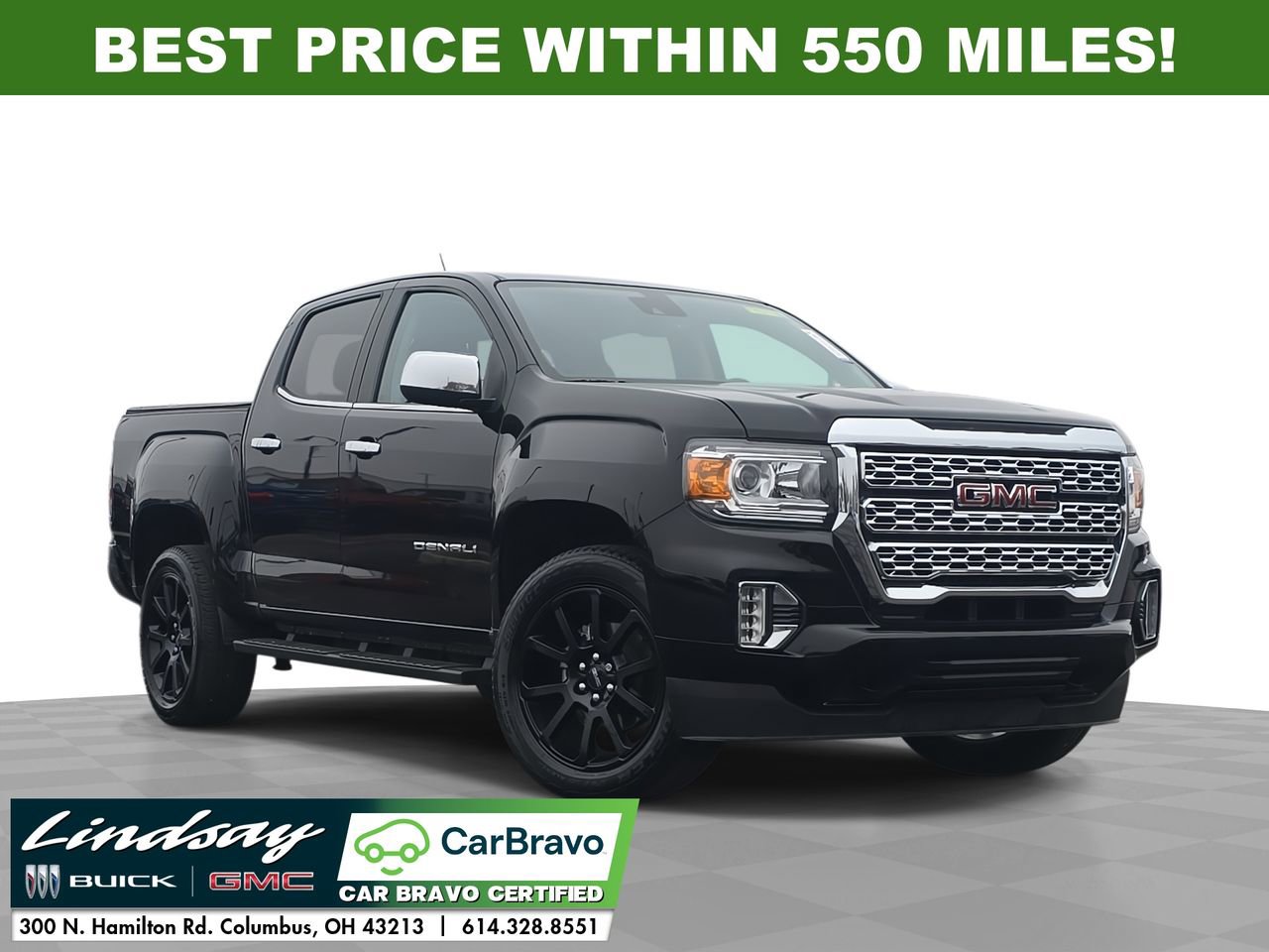 Certified 2022 GMC Canyon Denali w/ Denali Black Edition Package