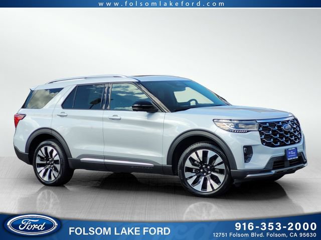Certified 2025 Ford Explorer Platinum w/ LUX Leather Package image 1