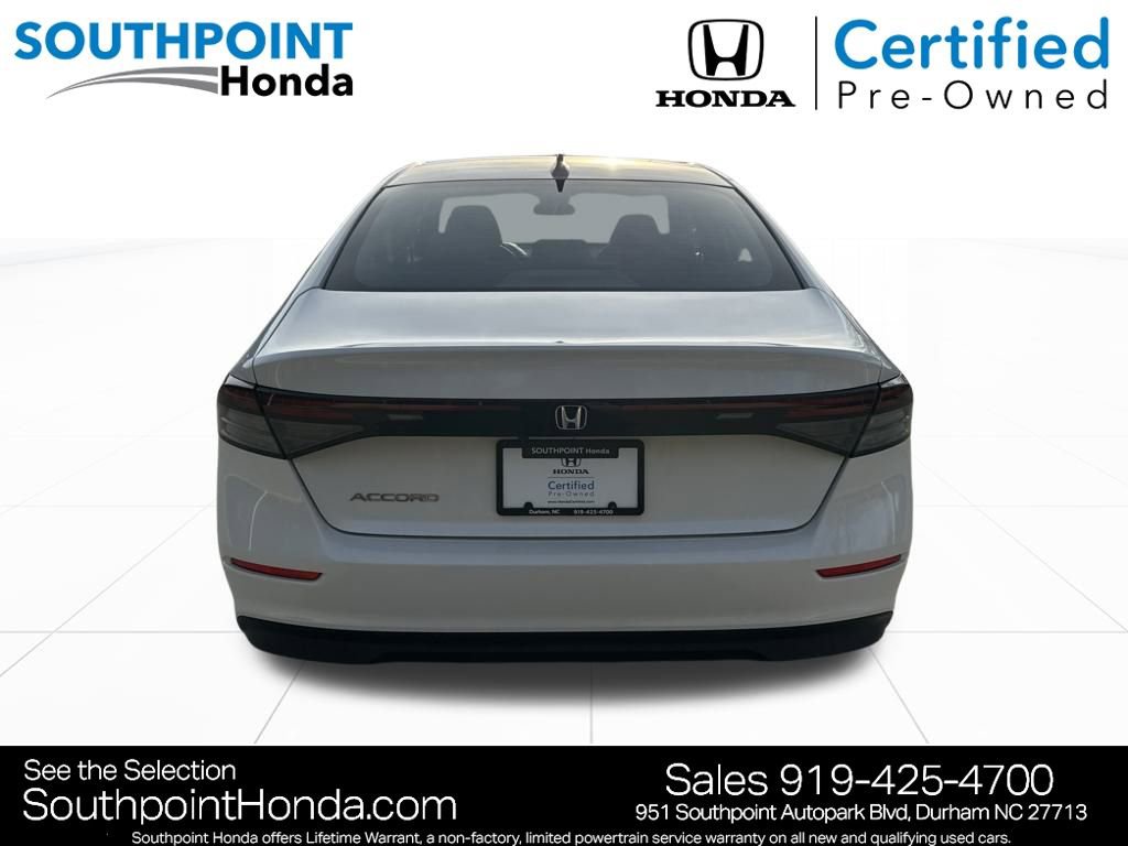 Certified 2023 Honda Accord EX image 7