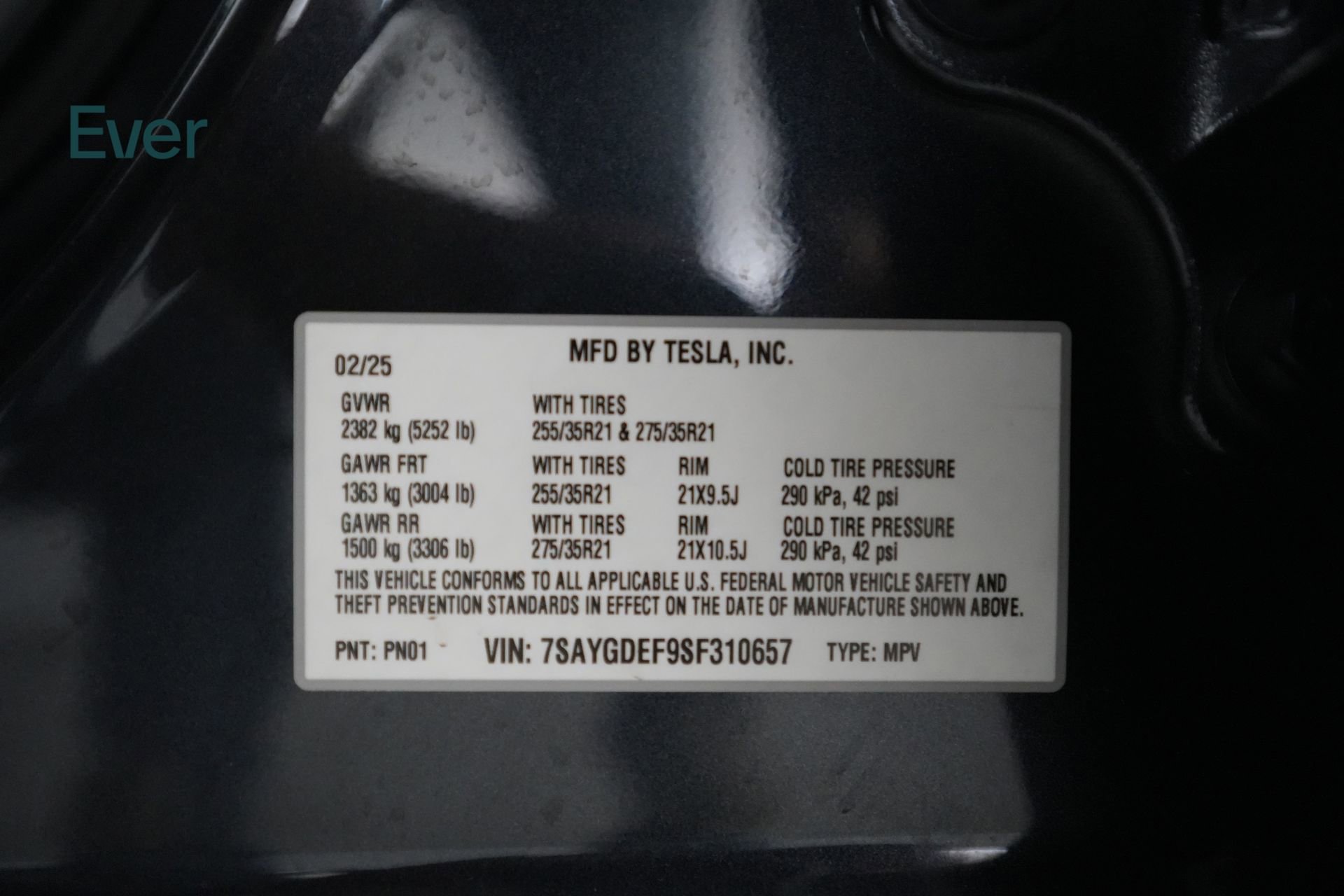 Used 2025 Tesla Model Y Performance AWD/4WD image 26