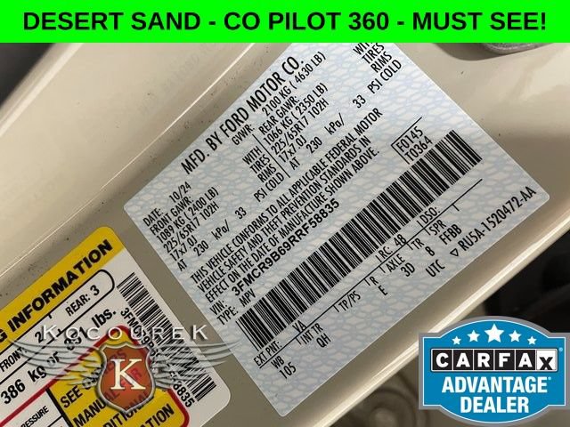 Used 2024 Ford Bronco Sport Big Bend w/ Convenience Package AWD/4WD image 26