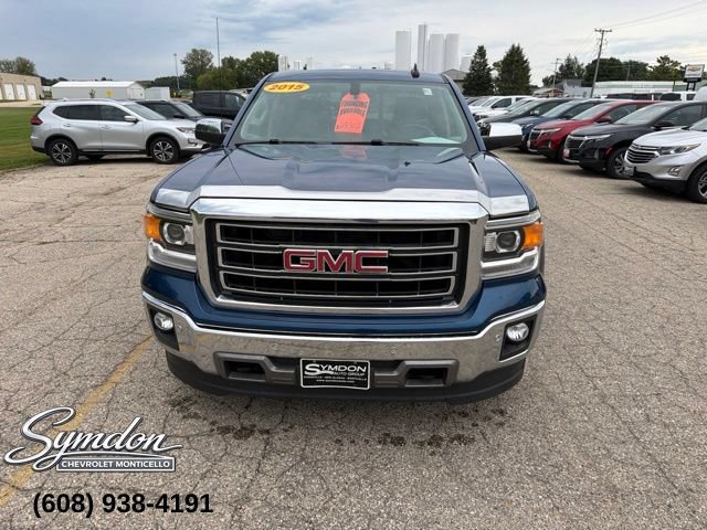 Used 2015 GMC Sierra 1500 SLT w/ SLT Crew Cab Value Package AWD/4WD image 9