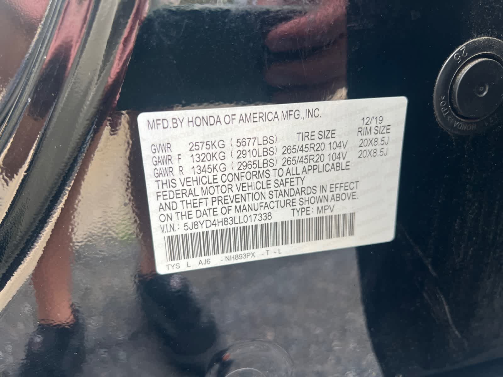Used 2020 Acura MDX w/ Advance Package AWD/4WD image 18