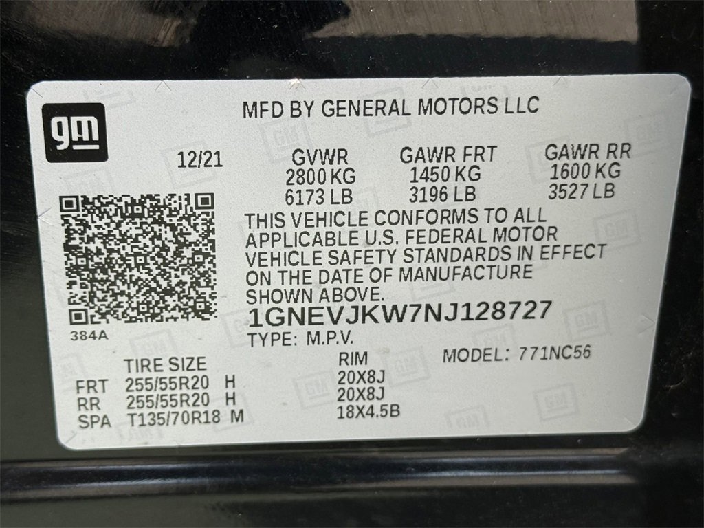 Used 2022 Chevrolet Traverse RS image 36