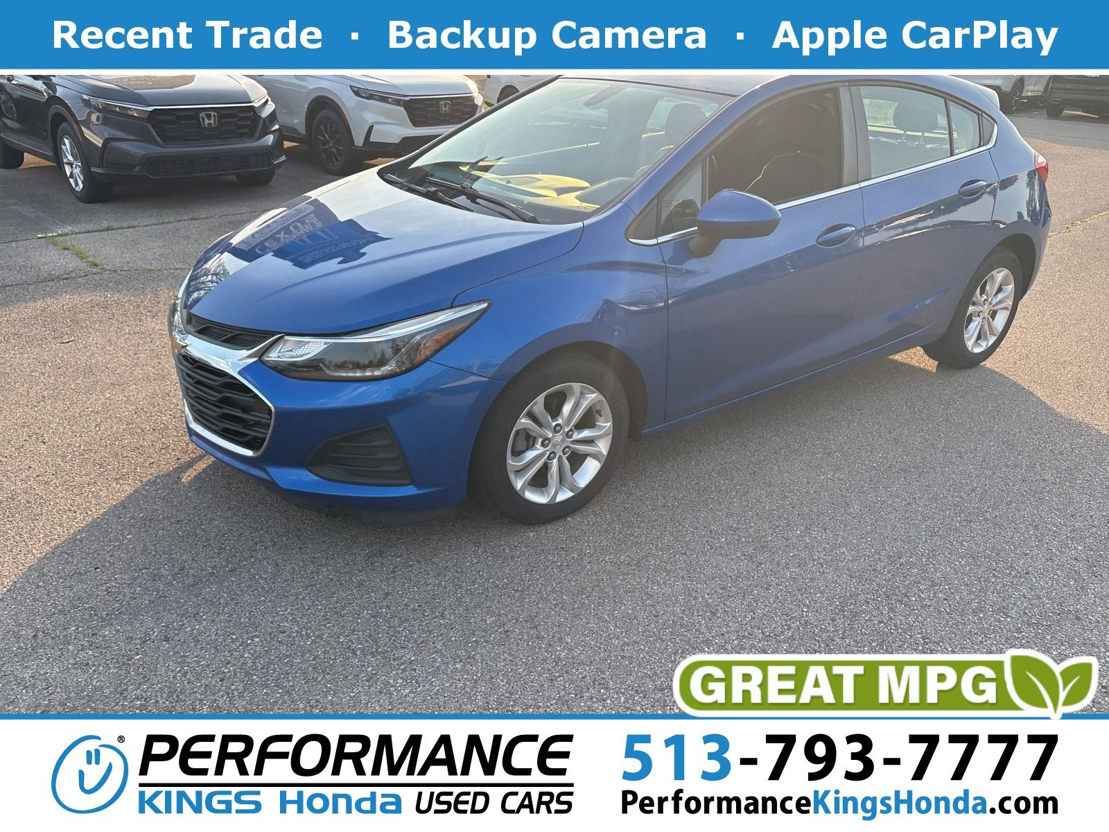 Used 2019 Chevrolet Cruze LT FWD image 1