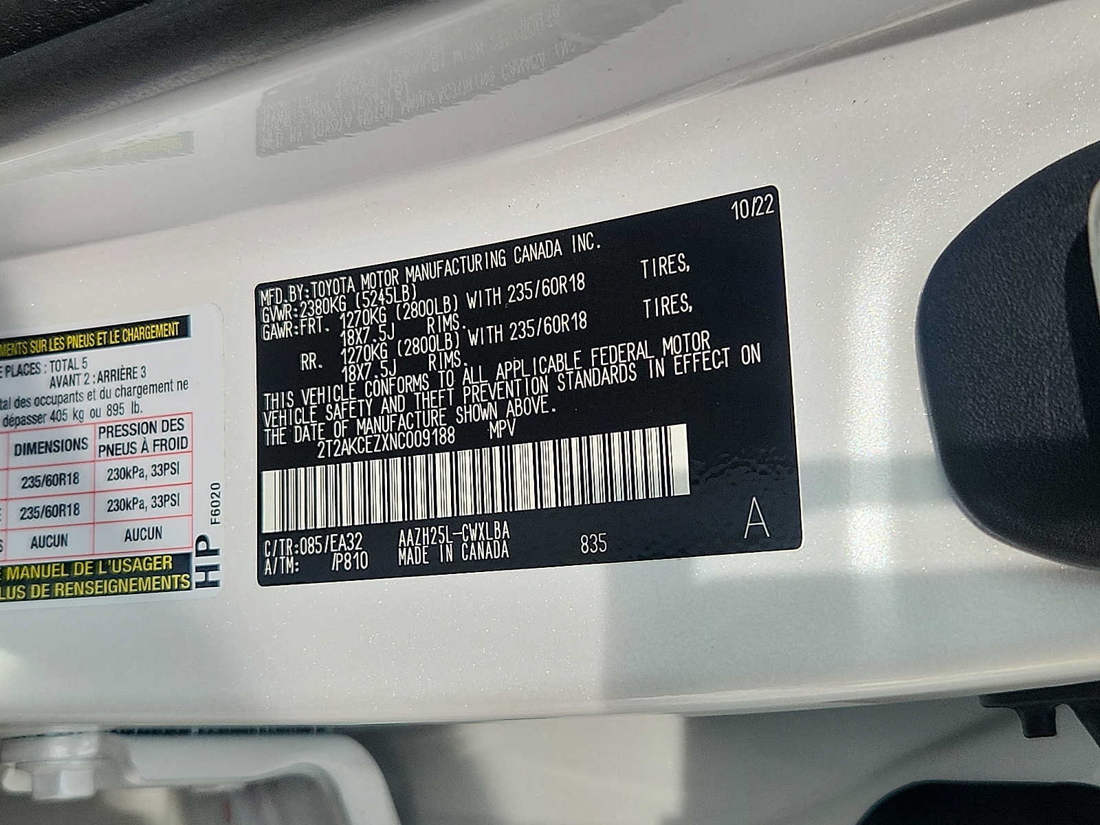 Used 2022 Lexus NX 350h AWD w/ Towing Package (2000 Lbs) image 26